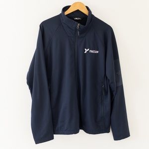 The North Face Men's Blue Full Zip Hoodie Size XL